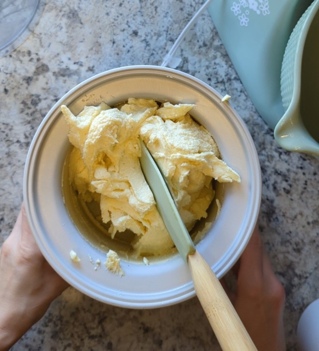 THE Best Vanilla Goat Milk Custard Ice Cream