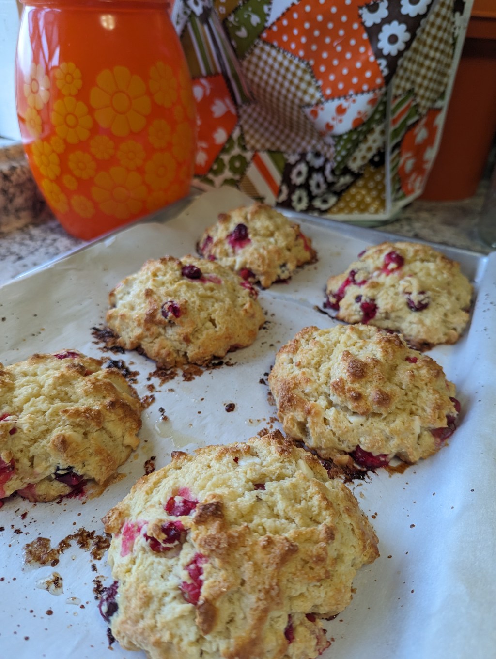 Cranberry White Chocolate&nbsp;Scones