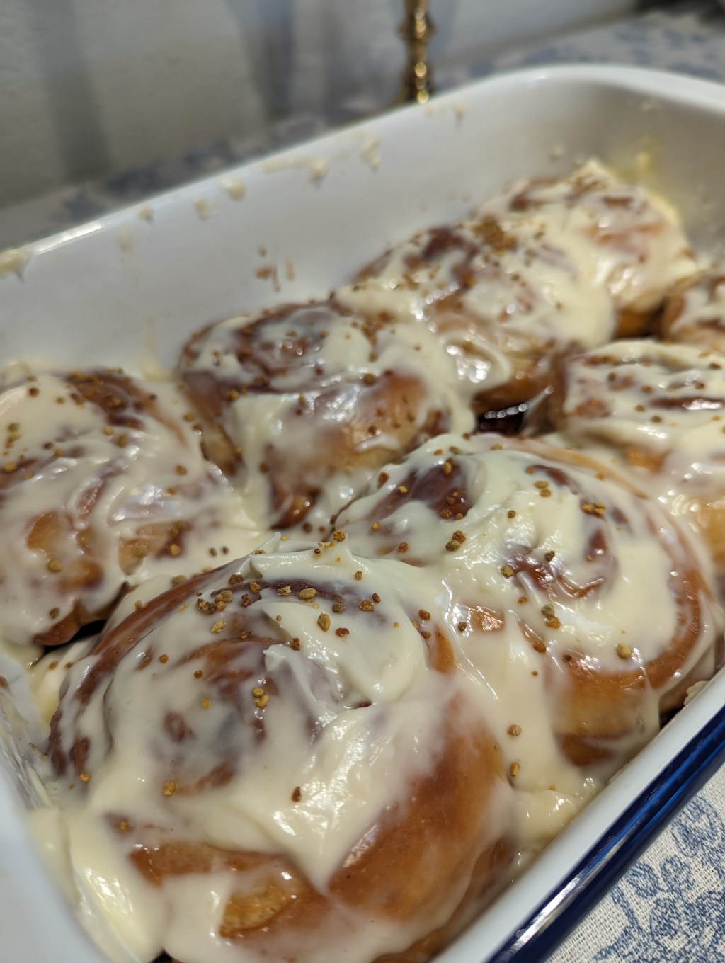 Sourdough Honey Buns