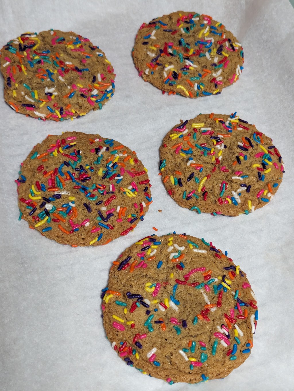 Brown Butter (Chocolate Chip-Less) Sprinkle&nbsp;Cookies
